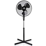 TRESKO AERSON Standventilator 40cm | Ventilator höhenverstellbar bis 120cm | hoher...