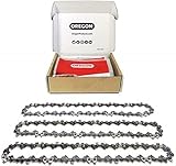 Oregon 3er-Pack 3/8“ LP-Kettensägeketten mit 57 Getriebeanschlüssen, 1,3 mm,...