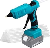 Mellif Akku Heißklebepistole GluePen für Makita-Akku 18v, 11mm (inkl. 20 Klebestifte)