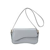 ARVALOLET Frauen Vintage -Umhängetasche Wachs Leder kleiner Quadratbeutel Retro -Schlinge...