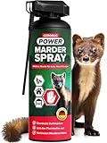 Gerobug® Anti Marderspray für Auto, Dachboden, Haus & Garage 400 ml - Marderschreck...