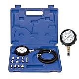 LLCTOOLS Kfz Dog Öldruckprüfer Messgerät | Prüfer 0-28 bar | Öldrucktester Werkzeug |...