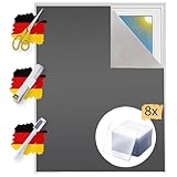 Verdunklungsstoff Meterware | Hitzeschutz oder Kälteschutz | Sonnenschutz zu...