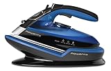 Rowenta Freemove DE5010 Kabelloses Dampfbügeleisen, Blau/Schwarz