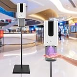 S SMAUTOP Desinfektionssäule mit Sensor,1200ml Automatischer Desinfektionsspender...