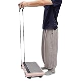Vibrationsplatte, Vibrationstrainer Ganzkörper Trainingsgerät mit Bluetooth &...