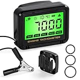 Universal Digital Drehzahlmesser, Präzises LCD Stundenzähler mit Drahtloser...