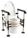 NingJ Toiletten-Sicherheitsgeländer for ältere Menschen, verstellbarer, abnehmbarer...