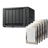 Synology Diskstation NAS DS1525+ Bundle Seagate Ironwolf 5 Bay, 8GB RAM (40TB)
