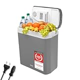 TZS First Austria - Kühlbox 24L elektrisch 12V 230V Anschluss für Auto & Steckdose -...