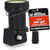[ Test 2X SEHR GUT *] ZEHNDER Single LNB, LTE Abschirmung, Sun Protect UV Schutz, 1Fach HD...