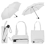 ÖkoBrella nachhaltiger 2in1 Regenschirm Shopping-Bag - 6 Farben Taschenschirm...