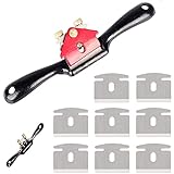 XPOOP Schweifhobel, 210 mm Anpassung Holzbearbeitung Schneide Plane Spokeshave Hand...
