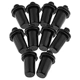 Ronyme 6X 10 Teiliges Schwarzes Druckniet Verkleidungsclip Set 046 Modell