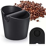 Coikes 2PCS Espresso Abklopfbehälter für Siebträger und Kaffee Tamper Matte...
