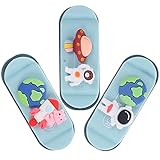 ABOOFAN 3 Stück Klemmkabelstecker Organizer Kabelclips Klebekabelhalter Cartoon Astronaut...