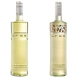 Bree Riesling Qualitätswein Weißwein feinherb - Besonderes Flaschendesign, Aromen von...