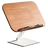 Verstellbarer Buchständer aus Metall mit Büroklammern, 180° drehbarer Laptopständer...