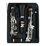Musikinstrument-Klarinette Exquisite und elegante Ebenholz-Blackwood-Klarinette...