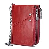 Gatuida RFID Schutz Herren Geldbörse aus hochwertigem Echtleder Schlankes...