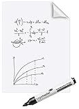 Legamaster Magic-Chart Whiteboard Folie - statisch selbsthaftend - weiß - 80x60cm -...