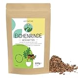 Alpi Nature Eichenrinde 500g, Eichenrinde geschnitten, Kräutertee, Eichenrindentee, Tee...