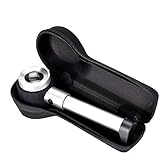 SXSGSM Lupe Lesen LED-Taschenlupe 30X 45X Multi-Power Kleine tragbare Juwelierlupe Lupe...