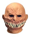 Rapget Gruselige Zombie-Maske für Halloween-Kostüm, Scharfe Zähne, Monster,...