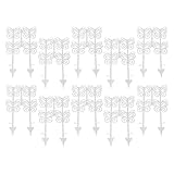 Gartenzaun - Dekorative Garten Trennwände,10 Stücke Paneele Als Tierbarriere Und...