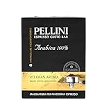Pellini Gustobar N.3, Gemahlener Kaffee für Espressomaschinen mit Vollmundigem...