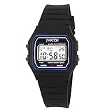 JWATCH Casual Sport Watch Vintage Collection Unisex Digital Armbanduhr 30M...