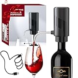 QSMYUYE Elektrischer Weinbelüfter, 2-in-1 Elektrischer Wein Dekantierer, Einer...