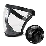 Vusddy Gesichtsschutzschild Anti-Fog - Transparent Visier Schutzmaske...
