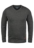 Blend BHDansel Herren Strickpullover Feinstrick Pullover mit V-Ausschnitt...