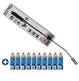 JUNG Kinzo Unkrautvernichter 80cm, Unkrautbrenner inkl 10 Gaskartuschen je 227g,...