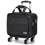 Lekespring Laptop Trolley Business - Rolling Laptop Case mit Rädern, wasserdichte...