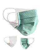 BaF Community Masken 2 per Pack Set Unisex Behelfsmaske Wendbar Mundschutz Maske...