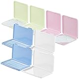 PEARL Maskenbox: 8er-Set Masken-Aufbewahrungs-Etuis, staubdicht und hygienisch,...