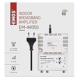 EMOS Breitband-Verstärker 25 dB (Frequenzbereich 47–230 MHz, 470–698 MHz)...