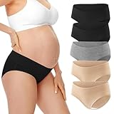 HBselect 5er Unterhosen für Schwangere Umstandsmode Hösschen Damen...
