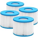 Filterkartuschen VI für Pool Filter, 4 Stück Filterkartusche Spa Whirlpool,...