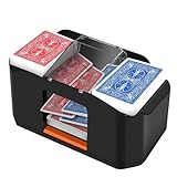 QUICARD Elektrischer Kartenmischer – Geräuscharmer & Wiederaufladbar (2000...