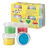 Feuchtmann Kinder Soft KNETE Mini Basic - 4 x 80g weiche Kinderknete, ungiftig,...