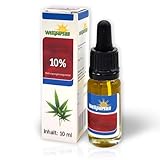 Wellpursan Hanföl 10% (10ml) – Hochwertiges Hanföl für Wohlbefinden & Entspannung –...