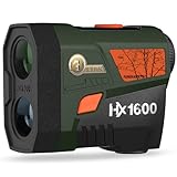 AOFAR HX1600 Laser Entfernungsmesser Jagd 1463m, Dual-Color OLED (95% Licht) & IPX4, 0.3s...