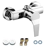 Duscharmatur Einhebelmischer Dusche Edelstahl Duscharmatur, Duschmischer mit manueller...