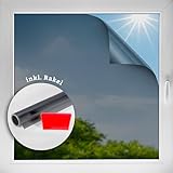 d-c-fix Tönungsfolie statisch haftend (90x200cm) Sonnenschutz Fensterfolie für...