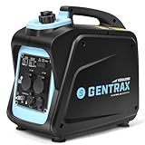 GENTRAX Inverter Stromerzeuger 2000W 1700W MAX, Notstromaggregat benzin leise...