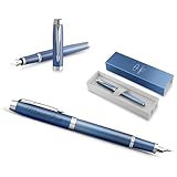 PARKER IM Rituals Blue CT Füllfederhalter mit Gravur | Premium Stift | Geschenkbox |...