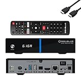 GigaBlue UHD Trio 4K PRO - 1xDVB-S2X MS + 1xDVB-C/T2 Combo-Receiver für Sat, Kabel/T2...